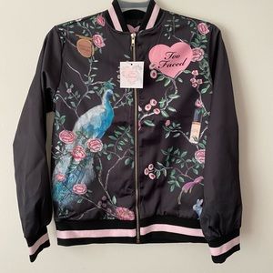Too Faced Bomber Jacket- Black XS